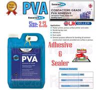 2.5L Bond It Pva Contractors Adhesive & Sealer All Purpose Primer Bonding Agent