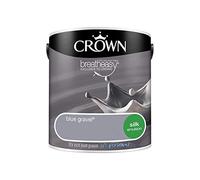 Crown Silk Emulsion Paint, 2.5L, Blue Gravel