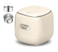 2.5l Portable Rice Cooker, Low Sugar Rice Cooker, With Steamer Basket, 8-in-1 Multi-cooker, 24h Delay Timer, For 1-6 People Families