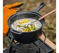 2.5L Pre-Seasoned Cast Iron Saucepan with Lid