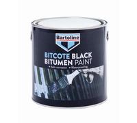 2.5L Tin Bartoline Bitcote Black Bitumen Paint