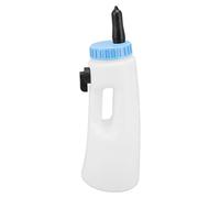 2.5L Vertical Calf Bottle, Calf Feeding Bottle with Pacifier and Handle Portable PE Material Farm Cow Milk Feeder for Lambs Calves Other Animals