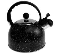 2.5L Whistling Kettle Stainless Steel Stove Top Kettles Whistling Tea Kettle with Ergonomic Handle Teakettle Teapot Camping Kettle Fast Boil for Gas Stove, Electric Stove, Camp Fire