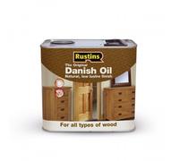 2.5lt Rustins Danish Oil for Interior and Exterior Wood