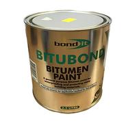2.5LTR Bitubond Black Bitumen Paint for weather proofing Waterproof protective coating