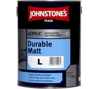 2.5LTR - JOHNSTONES Trade Acrylic MATT Emulsion Magnolia