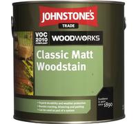 2.5LTR - JOHNSTONE'S WOODWORKS MATT WOODSTAIN MAHOGANY