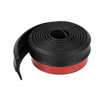 2.5M 60mm Universal Car Front Bumper Lip Car Lip Skirt Protector Exterior Mouldings Width Rubber Strip Car Side Skirt Side Step Skirt