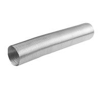 2.5m Aluminium Flexible Pipe Alloy Air Ducting Tube Heat Resistant Hose, Ø 125 mm (4.92")