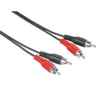 2.5M AUDIO 2 RCA TO 2 RCA LEAD; Alternative available 205086 (HAMA) Qty X 1