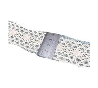 2/5M Cotton Lace Trim Vintage Ribbon Crochet Scalloped Edge for Bridal Wedding Decor DIY Craft Sewing Supplies for DIY Crafts Decoration(17,White 2Meter)