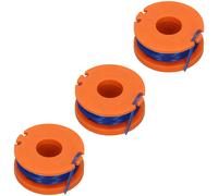 SPARES2GO 2.5m Line & Spool Compatible with ALDI Gardenline CGT18KL2 Strimmer Trimmer (Pack of 3)