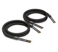 2.5m Viablue SC-6 Air Silver Single-Wire T8 Spades Speaker Cable 1 Pair