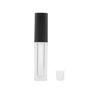 2.5ml Empty Lip Gloss Tube, DIY Lip Container for Liquid Lipstick & Lip Balm, Transparent Plastic Lip Gloss Bottle with Cap, Portable Travel Size for Professional or Personal Use