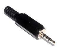 kenable 2.5mm 4 Pole Jack Plug For Audio and Video Soldering End
