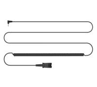 2.5mm Adapter Cable for Plantronics Quick Disconnect QD Headsets Wire to 2.5mm Phone Headset Adapter Cord Compatible with Panasonic AT&T VTech Uniden Cisco SPA RCA Cordless Dect Phones with 2.5mm Jack