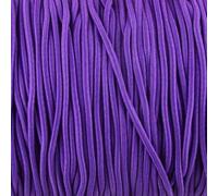 2.5mm Cord Elastic Round Coat Anorak Hood 20 Colours Buy 1 2 3 4 Or 8m 455D, Purple, 8 Metres