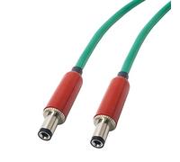 2.5mm DC Patch Lead. Whammy, Line 6, Mesa Boogie, Guitar FX Pedal Power Cable **Red Boots** (2m, Green)