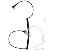 2.5mm Earphone Cable - Covert Acoustic Tube Earpiece for Walkie Talkie, Noise Reduction and 360 - Degree Rotating Comfort, Ideal for Secret Service and Security Use