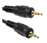 kenable 2.5mm GOLD Stereo Jack to 2.5 mm Jack Audio Cable Lead 5m [5 metres]