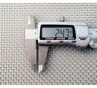 2.5mm Hole Size - Stainless Steel 304L - Cut Size: 60cm x 120cm Sheet - 8 Mesh Count - Woven Wire Mesh - by Inoxia