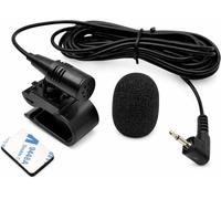 2.5mm Microphone Mic Handsfree Dash Car Stereo Receiver Compatible for Pioneer DEH-4500BT DEH-7300BT DEH-80PRS DEH-S31BT DEH-S31BT DEH-S4100BT DEH-S4200BT DEH-S6220BS DEH-X6500BT DEH-X65BT DEH-X6700BT
