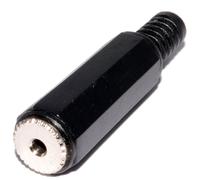 kenable 2.5mm MONO Jack Socket Solder Terminal for 6mm Audio Cables