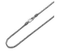 2.5mm Nickel Free Italian Sterling Silver Chain Necklaces Byzantine Chain (Available Length 16"~30")