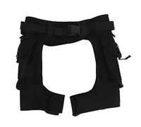 2.5mm Open Crotch Diving Shorts Wetsuits Shorts Water Work Pants for Snorkeling Swimming Scuba Diving Shorts Adjustable Waist Belt Black Nylon Pockets Two Pockets Design (M)