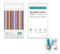 2.5mm PCL Filament for 3D Pen, Mixed Colour 3D Printer Pen Refills for Creative Drawing and DIY