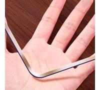 2.5mm PVC Transparent Table Cover,Waterproof Dining Table Protector,Rectangle Heat Resistant No Shrinkage Tablecloth,Desk Pad Mat,for Coffee Table,Kitchen,Office,Dresser (45x90cm/18x35in)