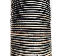 2.5mm Round Quality Real Cows Leather Antique Black Leather Cord Jewellery Making Cord Thread Wire String Thong (100 Metres) (4 Metres)