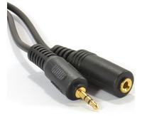kenable 2.5mm Stereo Jack Plug to 2.5mm Jack Socket Extension Cable 0.5m 50cm