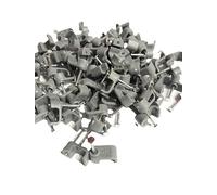2.5mm Twin & Earth (10x5) Grey Cable Clips 100 Pack Nail Clips, Cable Tacks for Electrical Cables