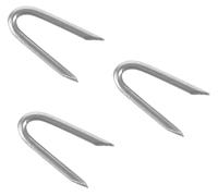 2.5mm x 25mm Galvanised Staple Nails Neting Fencing U Wire Staples Nails (Pack of 100) - H11D/2 2.5x25_100