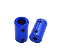 2/5pcs 3D Printer Aluminum Alloy Coupling Flexible Shaft Coupler 5mm to 5mm and 5mm to 8mm for For Stepper Motor(2pcs 5mm to 8mm)