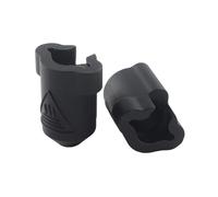 2/5pcs Black Red Silicone Socks K1 Hotend Heat Insulation Case Cover Compatible with Crea-lity K1/K1Max Ceramic Heating Block Kit(2pcs Black)