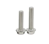 2-5PCS GB5787 Metric Thread Hexagon Head Serrated Flange Cap Screw Hex Washer Bolt Stainless Steel M8 M10 M12 (55mm,M12-2pcs)