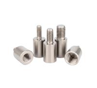2-5pcs M12-M10 Round Reducing Male-Female Threaded Standoffs