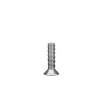 2/5PCS M3 M4 M5 M6 M8 TA2 Pure Titanium Countersunk Head Screws Gr2 Titanium Alloy Flat Head Hexagon Bolt Screws(25mm,M6 (2PCS))