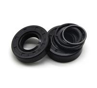 2/5pcs Oil Seal ID 17mm Nitrile Rubber Shaft Double Lip Oil Gasket(2pcs,17x28x5mm)