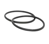 2-5pcs Thickness 5.3mm Black O-ring Fluorine Rubber Sealing Gasket Rubber Washer Ring(ID61.5xCS5.3-3pcs)
