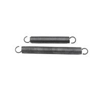 2/5Pcs Wire Diameter 0.5mm Open Hook Tension Spring Pullback Spring Coil Extension Spring Draught Spring Outer Diameter 3/4/5/6mm(70mm(5pcs),3mm-0.5mm)