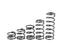 2/5pcs Wire Diameter 0.8mm Length 100/200/250/300mm 65MN Compression Spring Rotor Pressure Long(0.8mm/250mm(2pcs),9mm)