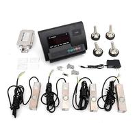 2.5T/5000lb Livestock Scale Kit Waterproof High-Precision Floor Scale With 4-Wire Junction Box & Digital Indicator For Cattle Pigs Sheep Goats