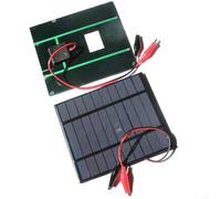 2 5W 5V Polycrystalline Solar Panel for Outdoor Use with Weatherproof Construction and Stable Power Generation Under Various Conditions