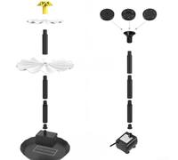 2.5W 7V Solar Fountain Pump for Bird Bath Solar Water Pump for Garden Pool