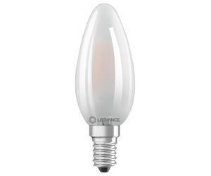 2.5W LED Frosted Candle Bulb, E14, 2700K, 470lm, Non-Dimmable - 4099854066467