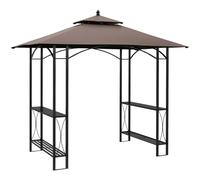 Outsunny 2.5x1.5m BBQ Tent Canopy Patio Outdoor Awning Gazebo Party Sun Shelter