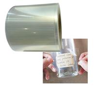 2.5x1.6 Inch Clear Waterproof Label Protectors for Essential Oil Bottle Labels and Food Jars Labels - 300 Barcode Label Protectors /Roll